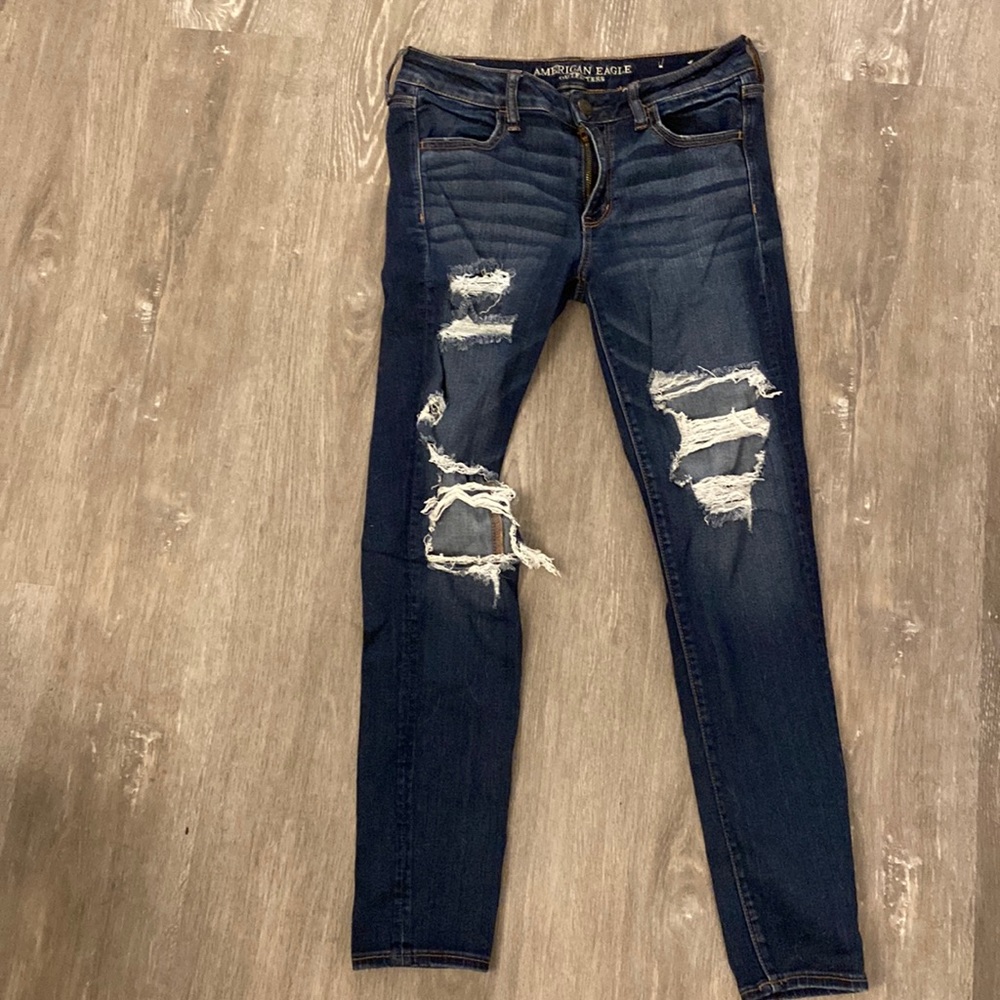 AE distressed jeans